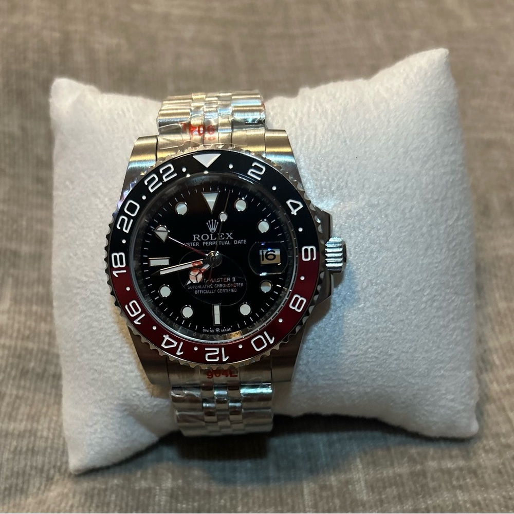 Rolex GMT-Master II with Black and Red Bezel / Coke